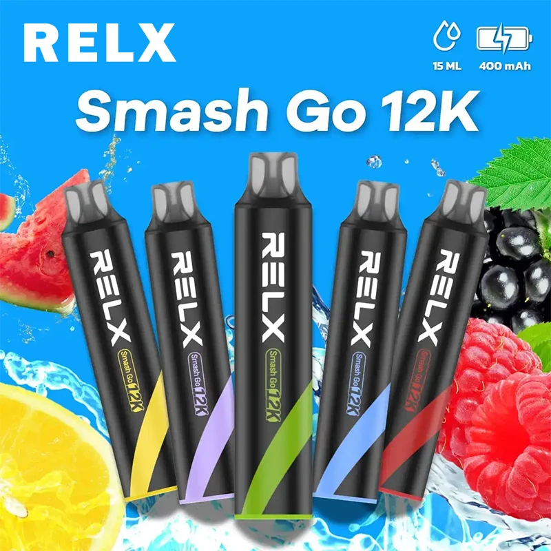 RELX 悅刻 Smash Go 12000口 小黑條 一次性電子煙